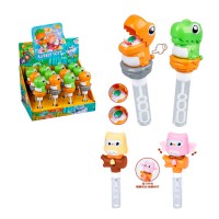 Мильні бульбашки меч, 22 см, динозавр, сова (В асортименті)