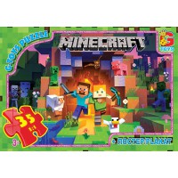 Пазли G-Toys Minecraft, 35 елементів, MC787