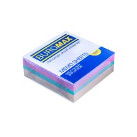 Блок паперу для нотаток Декор, 80x80x30 мм, склеєний, 2 шт. в упаковці