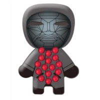 Антистрес сімпл-дімпл, герой із серіалу Гра в кальмара Netflix, чорний, 24 см