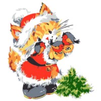 Набір для розпису по номерах Лисичка, Strateg, 30x30 см, ES219