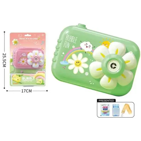 Установка мильних бульбашок Камера, музика, світло (В асортименті) 2207