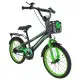 Велосипед дитячий 18" Like2bike Dark Rider чорно-зелений 241805