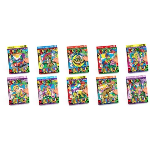 Набір для творчості Фреска з піску Sand Art, Danko Toys