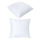 Подушка White біла 70×70 см мікрофібра з блискавкою 40200212