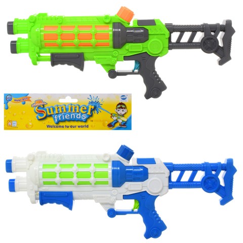 Водяний бластер помповий великий, 42 см, 21x49x5.5 см (В асортименті)