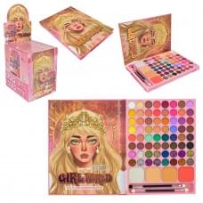 Косметика тіні для повік, румяна, аксес палетка р-р 17*23см /6/72/12шт в кор.17,5*22*24см.