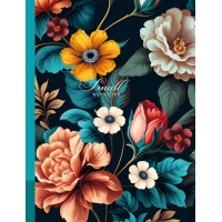 Блокнот, 128x165 мм, 55 г/м², 48 аркушів, інтегральна палітурка, матова ламінація 23173