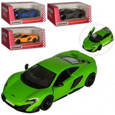 Модель легкова MCLAREN 675LT 5'' KT5392W метал.інерц.відкр.дв.4кол.кор./96/