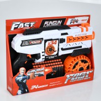 Автомат 42,5 см м'які кулі 36 шт BIG546