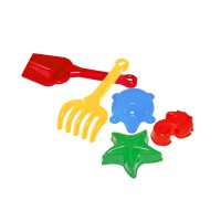 Лопатка + граблі + 3 паски ТехноК