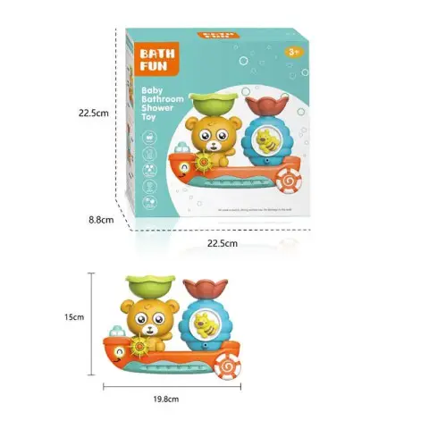 Гра для ванни на присосках кухлик млин