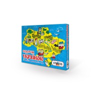 Гра Подорож Україною, 33x25x3.5 см, Стратег