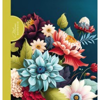 Блокнот, 55 г, 100x100 мм, 48 аркушів, інтегральна палітурка, матова ламінація, дизайн 23211