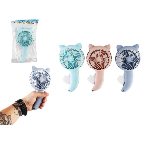 Вентилятор механічний, 20 см, 10.5x20x4 см (В асортименті)