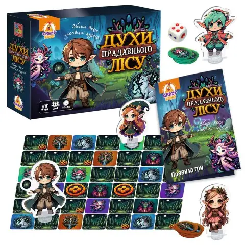 Гра настільна розважальна Vladi Toys, Духи прадавнього лісу, VT8055-48