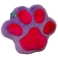 М’яка іграшка Подушка Лапка, середня, фіолетово-малинова, 45 см