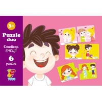 Пазли G-Toys Я рахую, 6 елементів