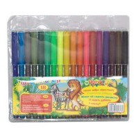 Фломастери Мультяшки, 18 кольорів