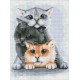 Набір з алмазною мозаїкою Маленькі улюбленці AMO7134, 30x40 см