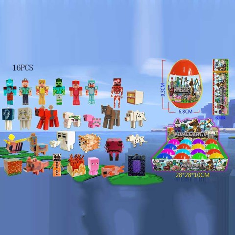 Герої Майнкрафт в яйці, 48190