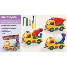 Конструктор будівельна техніка, 3 види, у п/е 31-20-12 см /24/