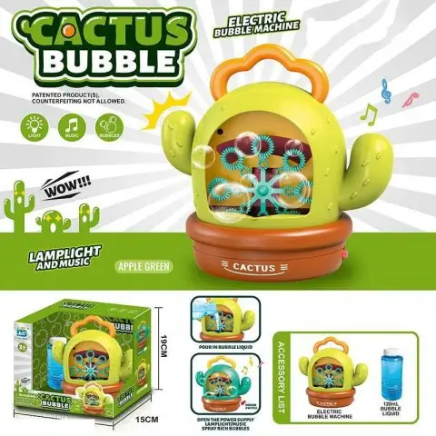 Генератор мильних бульбашок Кактус, KB1286