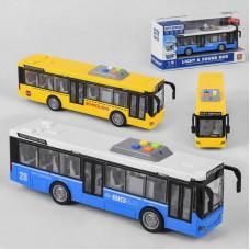 Автобус 2 види, інерція, світло, звук, в кор. /24/