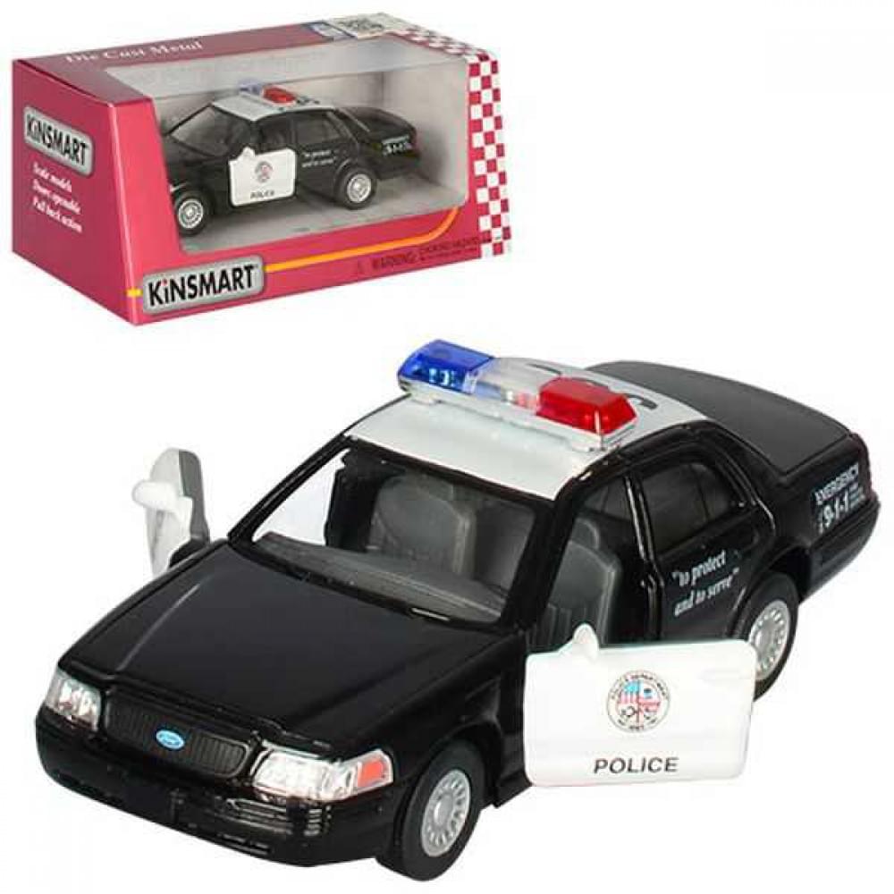 машинка kinsmart ford crown victoria police interceptor kt5327w