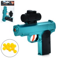 Пістолет, 16.5 см, пластикові кулі, 14x23x3 см