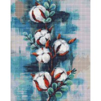 Алмазна мозаїка Бавовна 40×50 см AMO7433