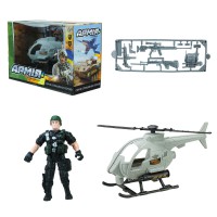 Військовий набір Вертоліт, аксесуари, 27.5x11.5x18 см