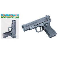 Пістолет, 17 см, стріляє пластиковими кулами, 20x15.5x3 см, 4000