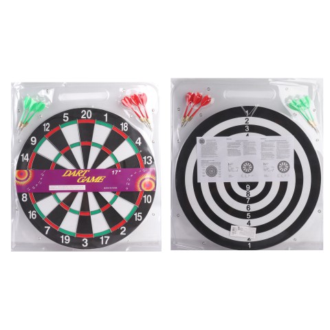 Дартс класичний з металевою сіткою 17"
