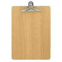 Планшет дерев’яний Дерево А4, з металевим притиском