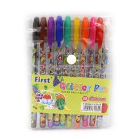 Набір гелевих ручок Glitter Pens, 10 шт., PVC