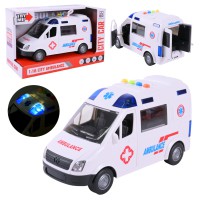 Машина Швидка допомога світло звук двері відчиняються ZY221A