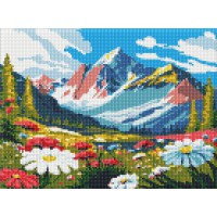 Алмазна мозаїка Контрасти природи Ideyka 30×40 см AMO8136