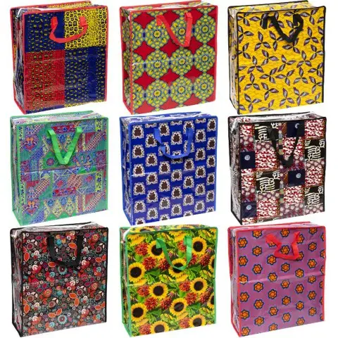 Сумка кольорова 50×45×18 см №3(83973)