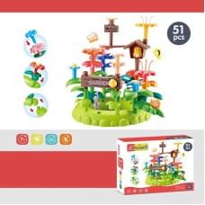 Конструктор "Квітковий сад" 51 деталь 898-9105