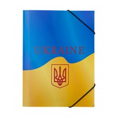 Папка на гумці в5, ukraine, жовтий