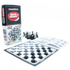 Шашки і шахи + 9 ігор у коробці максимус33/