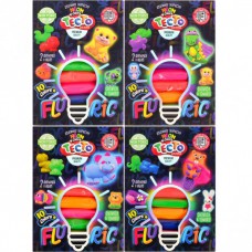Набір творчості "тісто для ліпки "fluoric" 10 кольорів рос (16) danko toys