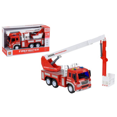 Пожежна машина інерційна музика світло WY350C
