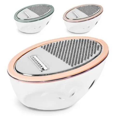 Тертка з контейнером 19,8×12,2×11 см R92693