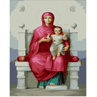 Набір для розпису по номерах Всецариця, Strateg, 30x40 см, SS6767