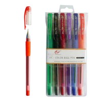 Набір кулькових ручок Tianjiao, 6 кольорів