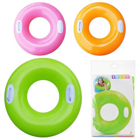 Коло однотонний з ручками, діаметр 76 см, від 8 років (В асортименті)