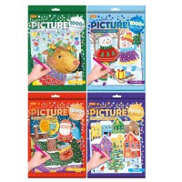 Набір для творчості Діамантова мозаїка Зимова серія (в асортименті) НТ-34