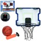 Баскетбольне кільце, щит 41x31 см, табло, музика, м’яч